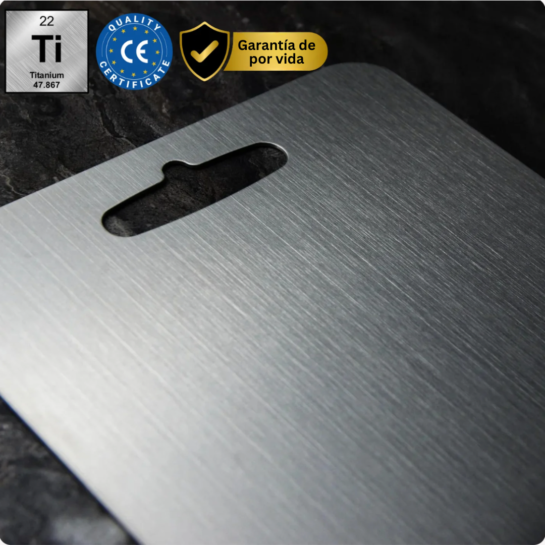 InoxPro™ - Tabla de Cortar de Acero Inox