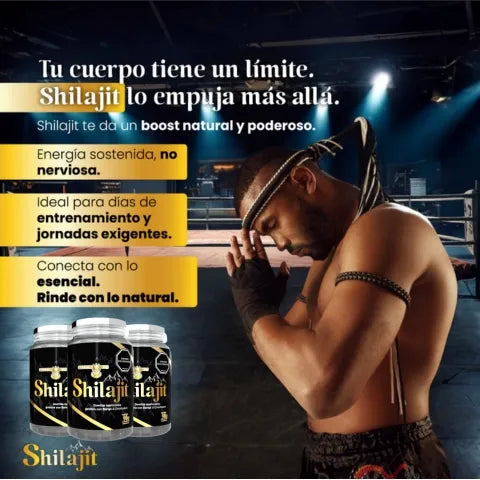 Shilajit Cápsulas- Energía, Pasión y Vitalidad
