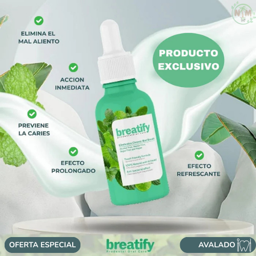 BREATIFY ™ - GOTAS CONTRA EL MAL ALIENTO
