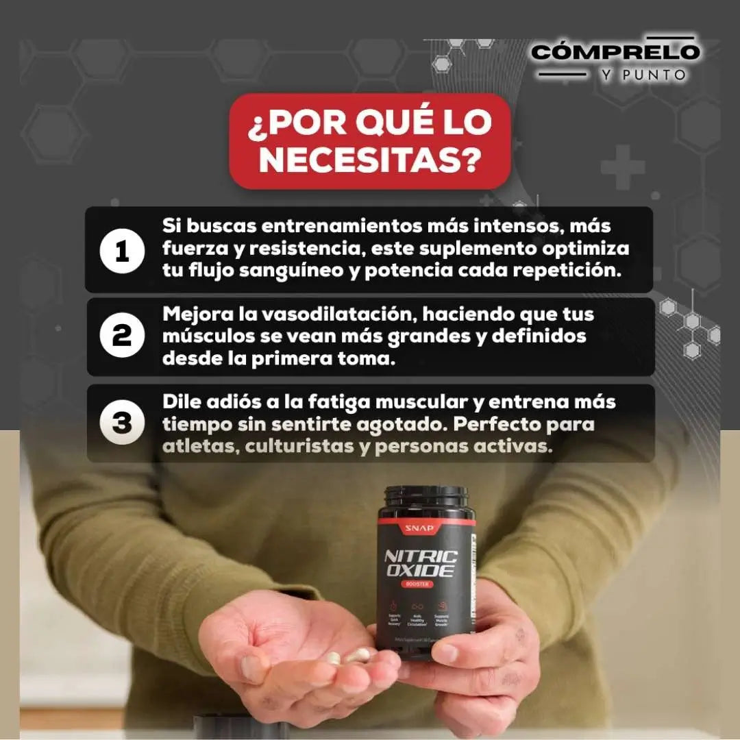 Óxido Nítrico:* Original Importado desde U.S.A.