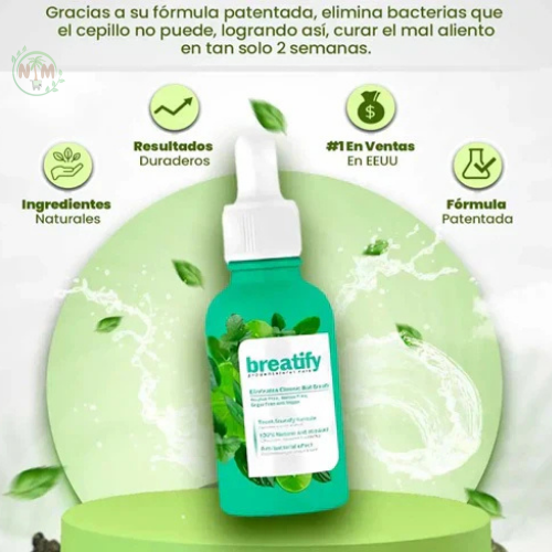 BREATIFY ™ - GOTAS CONTRA EL MAL ALIENTO