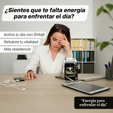 Shilajit Cápsulas- Energía, Pasión y Vitalidad