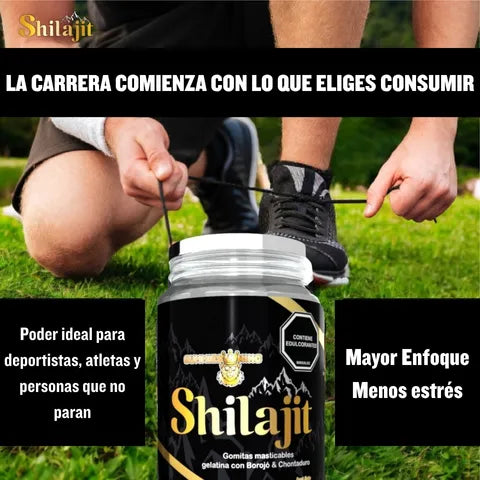 Shilajit Cápsulas- Energía, Pasión y Vitalidad