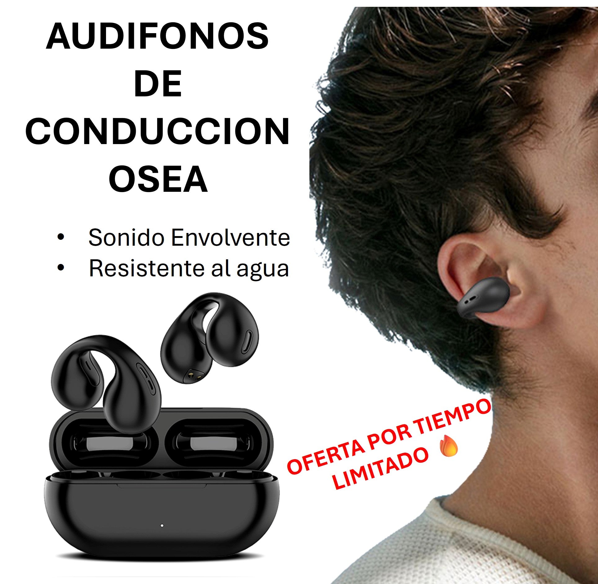 Audifonos de Conducción Osea🎧