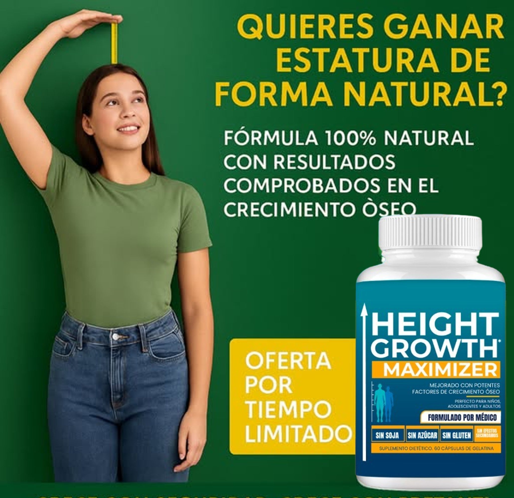 MEJORADOR DE CRECIMIENTO - HEIGHT GROWTH MAXIMIZER