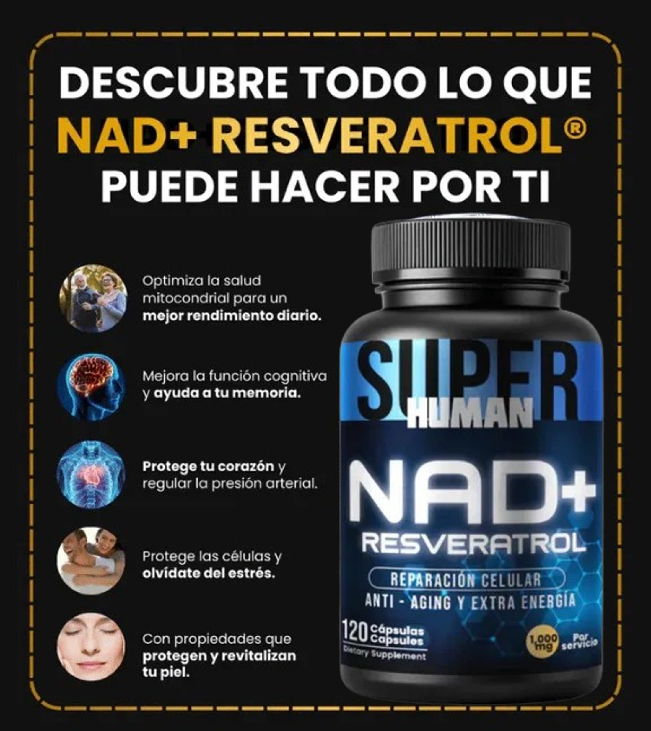 RESVERATROL//NAD🍇RENUEVA TU JUVENTUD🍷