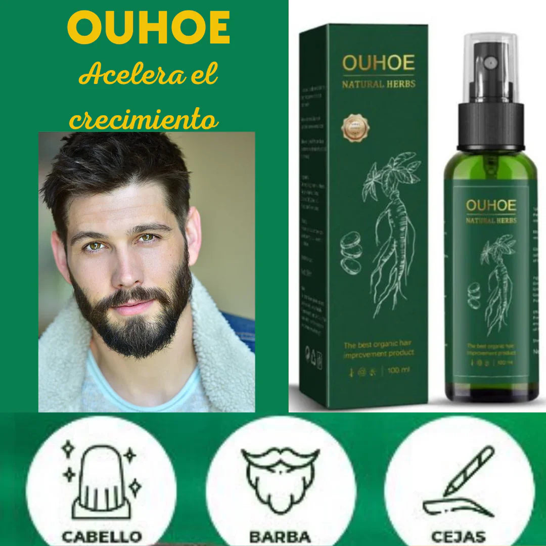 Tónico Capilar OUHOE Para la Caída del Cabello