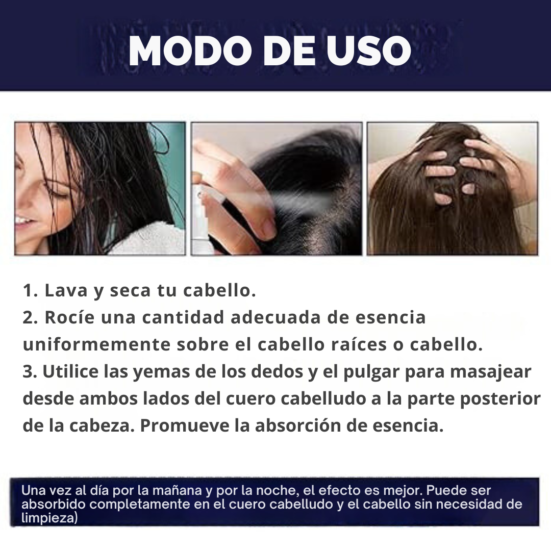 Tónico Capilar OUHOE Para la Caída del Cabello