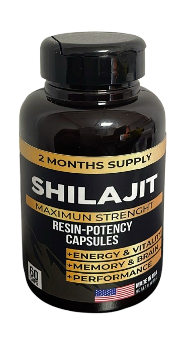Shilajit Cápsulas- Energía, Pasión y Vitalidad