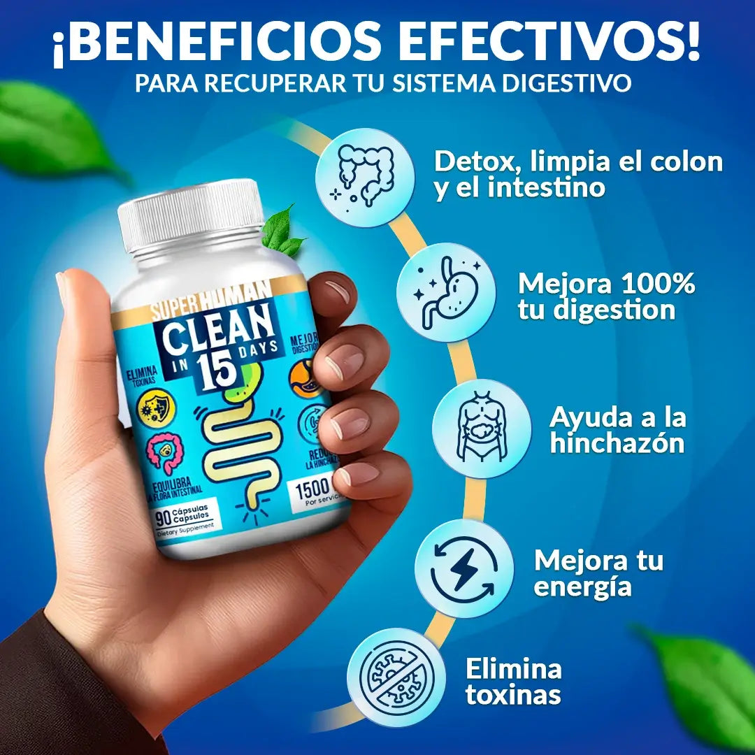 Clean15™ Dexintoxica en 15 días
