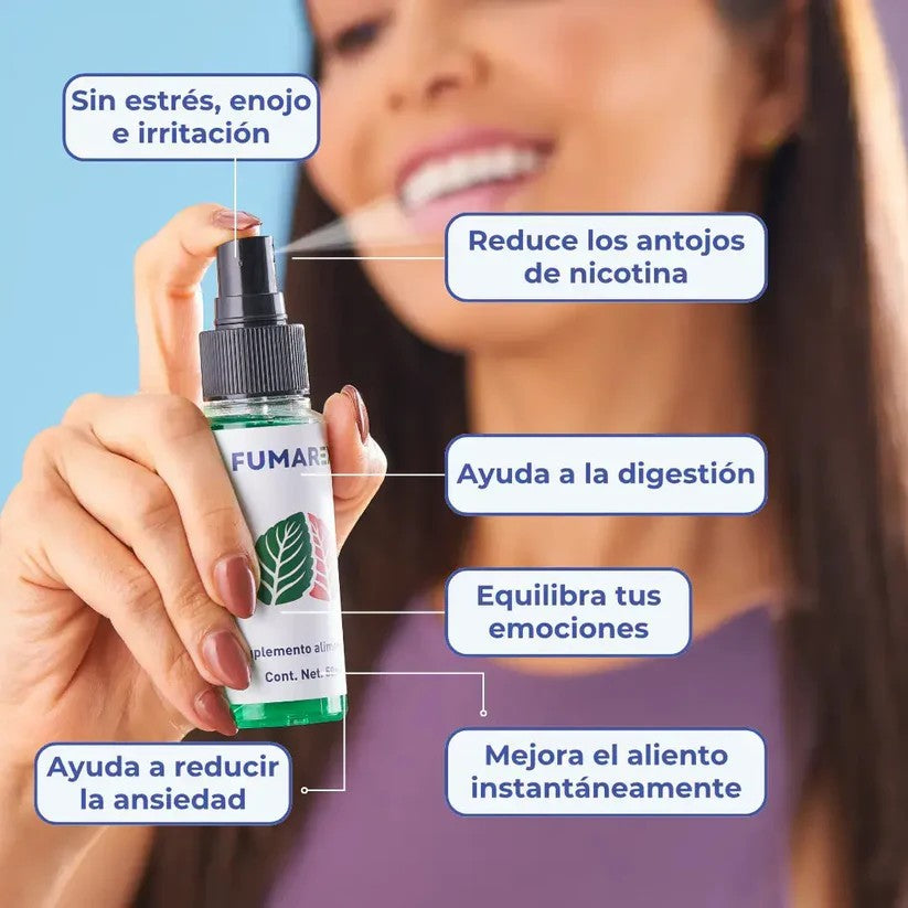 FUMAREX™ Solución Natural para Dejar de Fumar