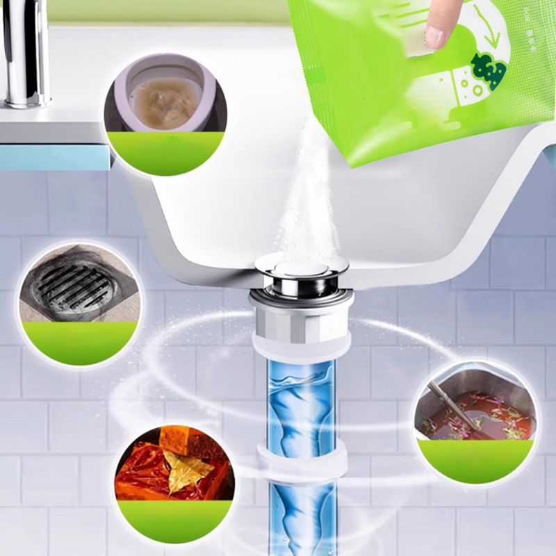 DESBLOQUEADOR DE TUBERIAS🔥Oferta 2x1🔥Potente polvo para dragado de tuberías